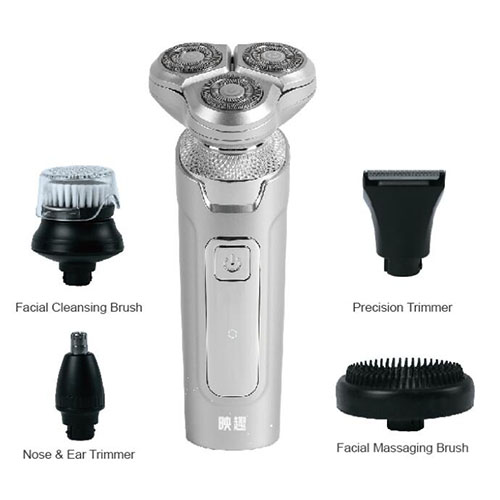 3D Rotary Rechargeable Cordless Shaver